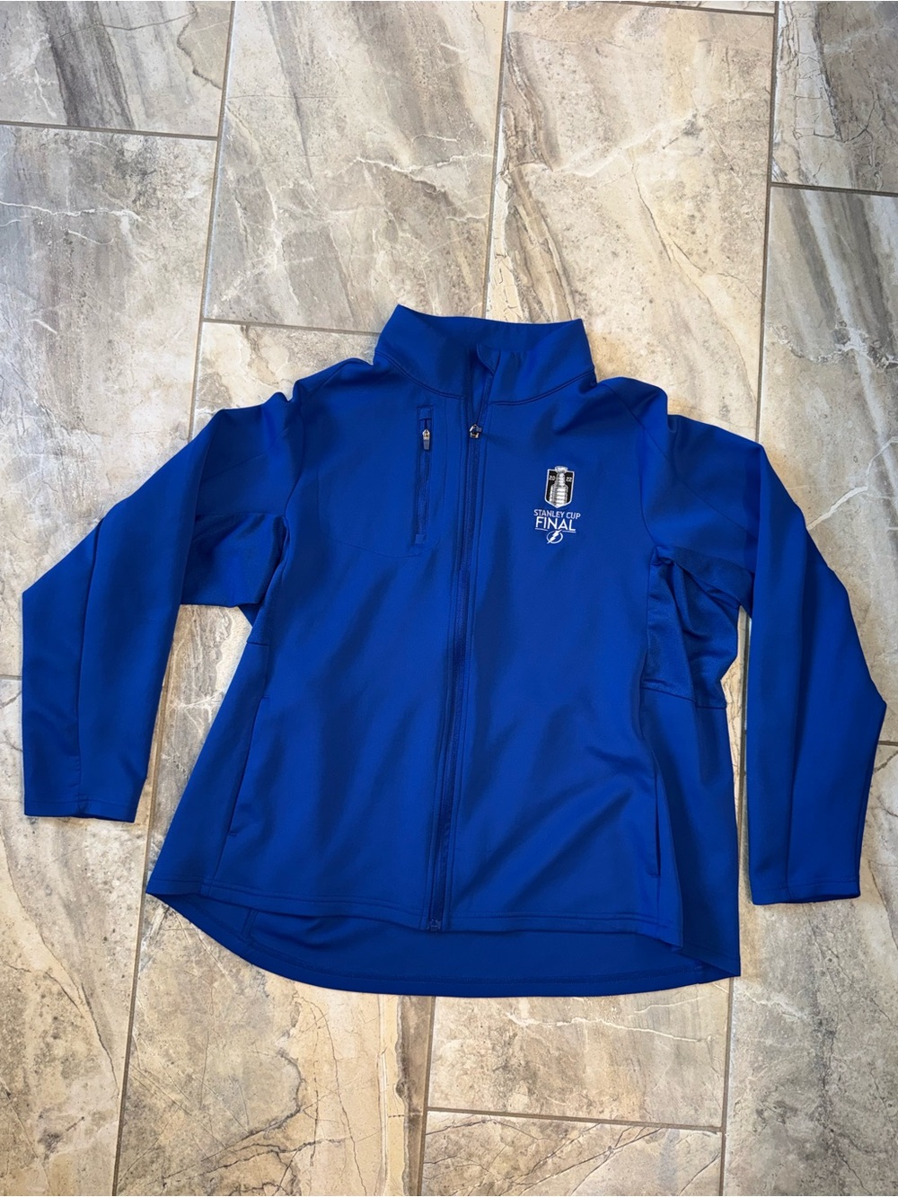 Womans Stanley Cup Blue Full Zip Jacket